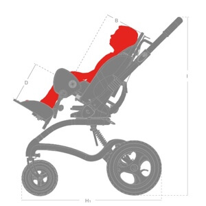 Stingray Engelli Çocuk Arabası